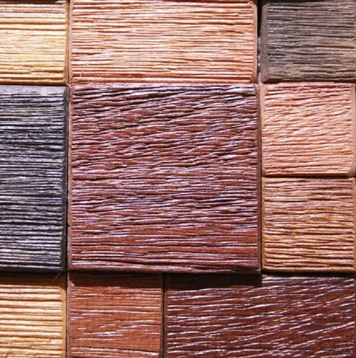 Ancient Boat Wood Mosaic Tile Natural Wooden Wall Tiles NWMT019 - My Building Shop