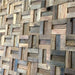 Ancient Boat Wood Mosaic NWMT029 Natural 3D Wooden Pattern Backsplash Tile - My Building Shop