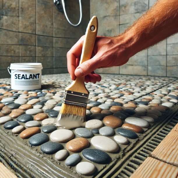 How to Grout Pebble Tile Shower Floor: Simple Step-by-Step Guide