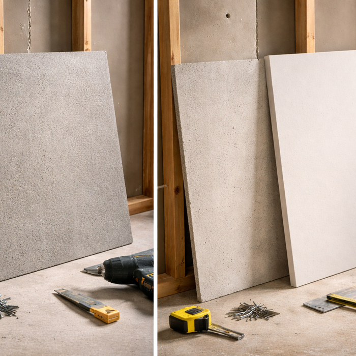 Cement Board vs Gypsum Board: Which Should You Choose?
