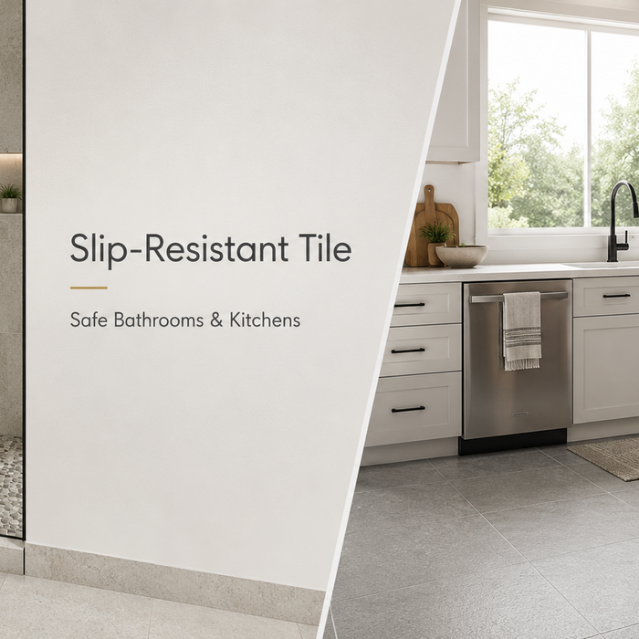Slip-Resistant Tile Options for Safe Bathrooms and Kitchens