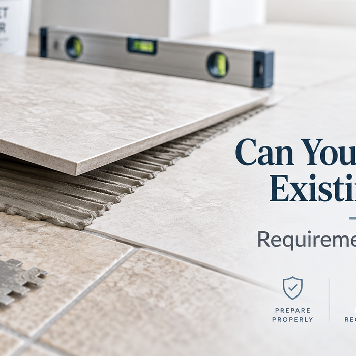 Can You Tile Over Existing Tile? Requirements and Risks