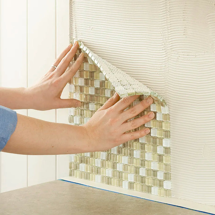 How to install mosaic tile?