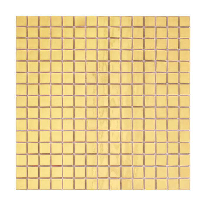 24K Gold Mirror Glass Mosaic Kitchen Backsplash Bathroom Wall Tile