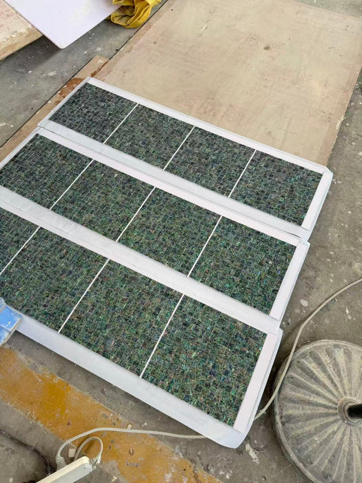 New Zealand Abalone Shell Mosaic Seamless Mother of Pearl Kitchen Backsplash Bathroom Wall Tile