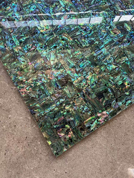 New Zealand Abalone Shell Mosaic Seamless Mother of Pearl Kitchen Backsplash Bathroom Wall Tile