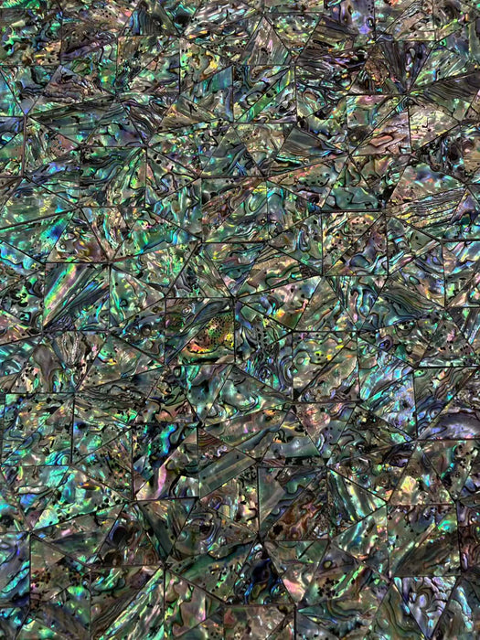 Triangle Seamless New Zealand Abalone Shell Mosaic Mother Of Pearl Tile Kitchen Backsplash Bathroom Wall Decoration MOPA003