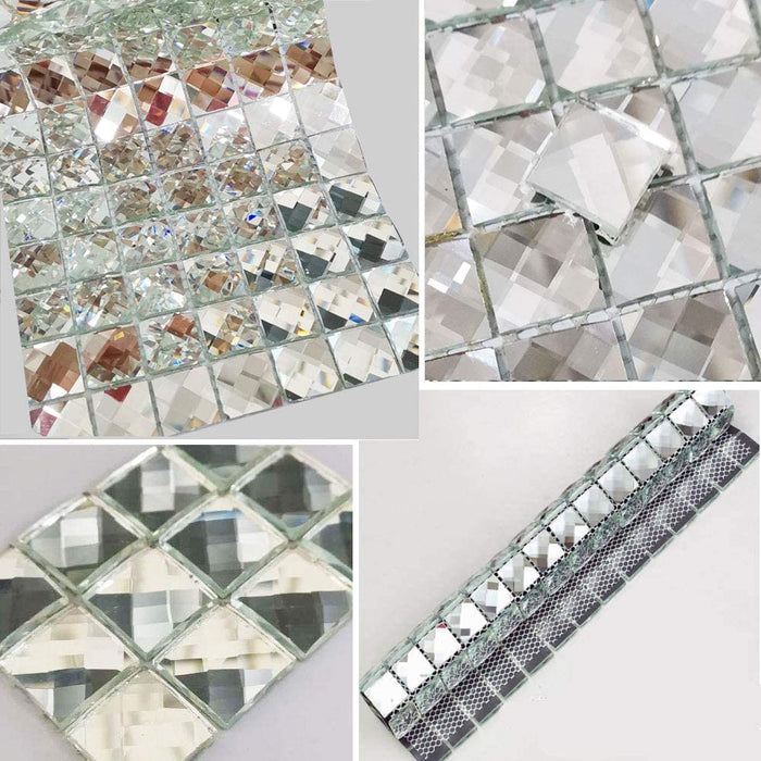 Diamond Gold Mirror Tile, Mosaic Supplies