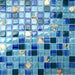 Mediterranean Blue Glass Mosaic Swimming Pool Background Wall Shell Tile CGMT05261 - My Building Shop