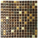 11 PCS Beige Coffee Brown Caramel Porcelain Mosaic Walll Tile Backsplash Bathroom Kitchen Ceramic Tiles SSD065 - My Building Shop