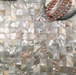 2mm Thickness Seamless Natural White Mother Of Pearl Kitchen Backsplash Tile Bathroom Shell Mosaic MOPSL093 - My Building Shop