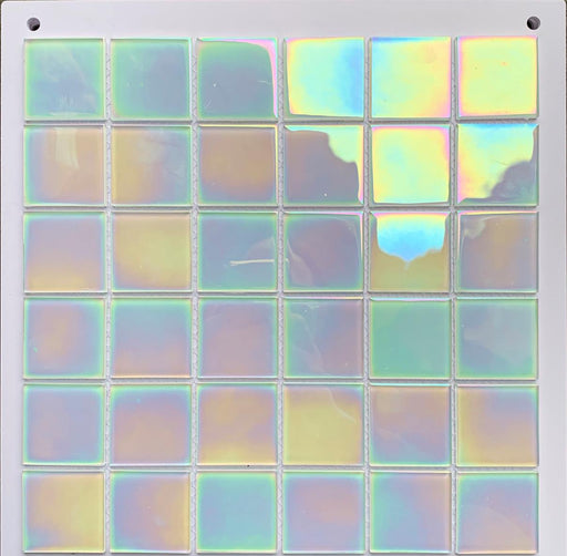 1 PC Iridescent stained rainbow glass mosaic kitchen backsplash CGMT9235 bathroom glass wall tile - My Building Shop