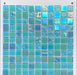 1 PC Iridescent stained blue glass mosaic CGMT9250 kitchen backsplash bathroom wall swimming pool tile - My Building Shop