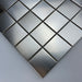 Matte Brushed Silver Metal Mosaic Stainless Steel Shower Wall Tile Back Splash SMMT211186 - My Building Shop