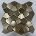 Armor Aluminum Alloy Gold Honeycomb Hexagon Metal Mosaic Backsplash Stainless Steel Bathroom Wall Tile SMMT02243 - My Building Shop