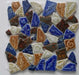 1 PC Blue Ceram White Brown Procelain Ceramic Tile Kitchen Backsplash Bathroom Mosaic Wall Tiles SSD008 - My Building Shop