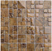 5 PCS Brown Coffee Caramel Glass Mosaic Backsplash Crystal Glass Bathroom Kitchen Wall Tile FT009 - My Building Shop