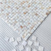 3D Weaved Seamless Mother Of Pearl Mosaic MOP0940 Natural White Seashell Wall Tile Backsplash - My Building Shop