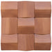 1 PC Natural Real Rubber Wood Mosaic 3D Art Kitchen Backsplash Bathroom Wall Tile NWMT09043 - My Building Shop