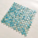 11 PCS Dying Blue Fish Scale Mother Of Pearl Mosaic MOP0942 Seashell Wall Backsplash Bathroom Tile - My Building Shop