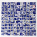 1 PC Blue and White Porcelian Mosaic Kitchen Backsplash Bathroom Wall Flooring Swiming Pool Tile PCMT9247 - My Building Shop