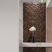 1 PC North American Black Walnut Solid Wood Mosaic Kitchen Backsplash Bathroom Wall Tile NWMT09047 - My Building Shop