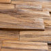 1 PC Brick Natural Real Solid Wood Mosaic Kitchen Backsplash Tile NWMT09041 - My Building Shop