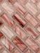 Purple Pink Subway Glass Mosaic Kitchen Tile Bathroom Wall Flooring Backsplash Tiles CGMT2129 - My Building Shop