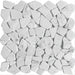 White Marble Stone Mosaic For Kitchen Backsplash Bathroom Wall Tile STMT002 - My Building Shop