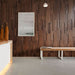 1 PC European Birch Walnut Color Solid Wood Pattern Board Kitchen Backsplash Wall Tile Bathroom Mosaic NWMT09064 - My Building Shop