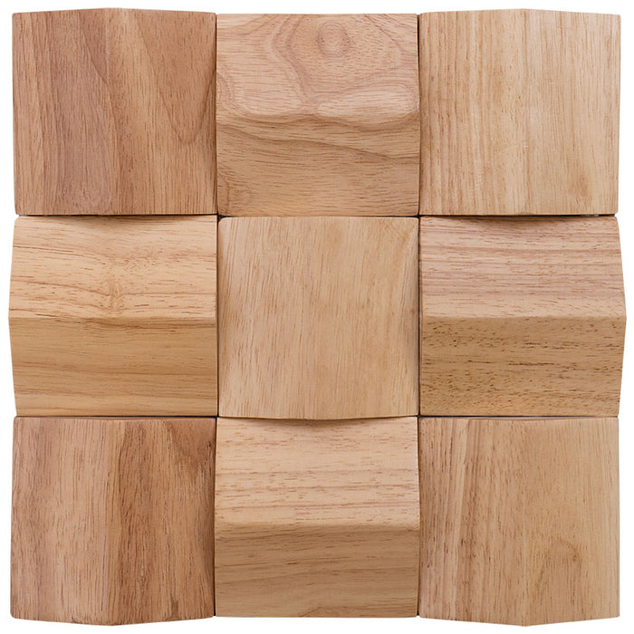 1 PC Natural Original Rubber Wood Mosaic Tile For Kitchen Bathroom Backsplash Wall Tile NWMT09044 - My Building Shop