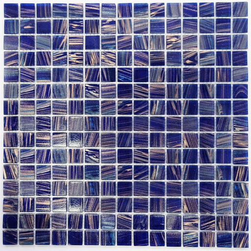 Royal Blue Glass Mosaic Bathroom Shower Wall Flooring Swimming Pool Tile CGMT12211 - My Building Shop