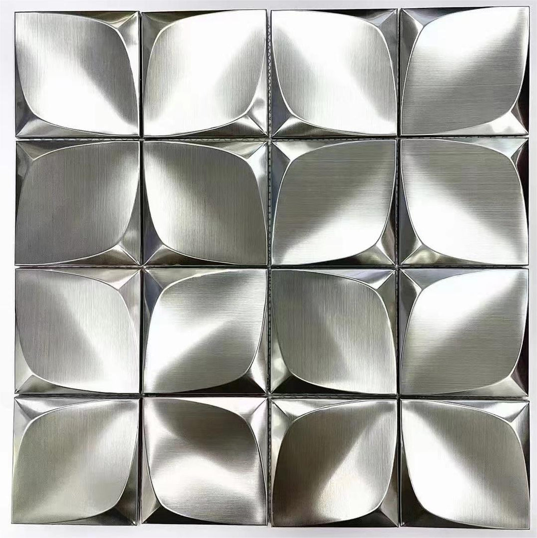 Metal Stainless Steel Mosaic Tile — My Building Shop