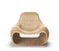 Natural Color Snug Chair, Rattan Lounge Chair ODF010 - My Building Shop