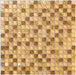 5 PCS Yellow Brown Gold Glass Mosaic Kitchen Backsplash Bathroom Shower Room Wall Tile HYM018 - My Building Shop