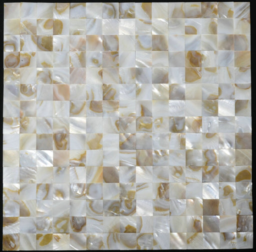 Groutless Mother of pearl kitchen backsplash bathroom wall tile MOP011 seamless sea shell mosaic - My Building Shop