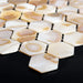 Hexagon shell mosaic wall tile mother of pearl shell tiles kitchen backsplash MOP120 sea shell mosaic bathroom wall tile - My Building Shop