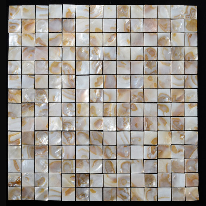 8mm Thickness Sea Shell Pearl Tile Backsplash Kitchen MOP127 Bathroom Wall Mosaic - My Building Shop