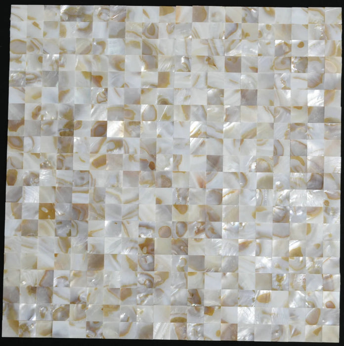 Groutless Mother of pearl tile sea shell mosaic MOP010 seamless mother of pearl kitchen backsplash tile bathroom shower tiles - My Building Shop
