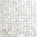 White Fresh Water Natural Shell Mosaic Tile Backsplash Bathroom Shower White Mother of Pearl Tiles MOP193 - My Building Shop