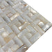White Seamless Brick Square Mother of pearl tile kitchen backsplash MOP19021 natural shell mosaic bathroom wall tile - My Building Shop