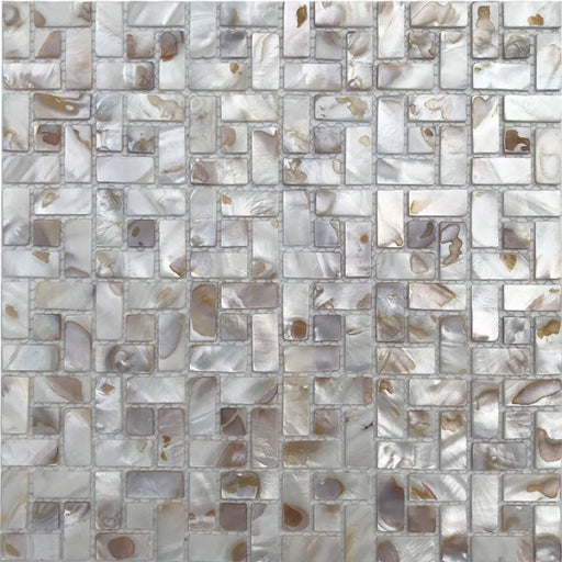 White Mother of pearl tile backsplash MOP19014 fresh water natural shell mosaic bathroom kitchen wall tile - My Building Shop