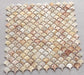 Fish Scale Shell Mosaic Tile Natural White Mother of Pearl Wall Backsplash Bathroom Tile MOP191 - My Building Shop