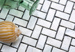 Herringbone Mother of pearl sea shell mosaic kitchen backsplash tiles MOP123 white pearl shell mosaic bathroom wall tiles - My Building Shop