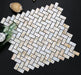 2mm Thickness Herringbone Natural Mother Of Pearl Shell Tile Backsplash MOP123B Fresh Water Seashell Wall Tiles - My Building Shop