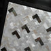 8mm Thickness Wavy White Black Lip Mother Of Pearl Tile Backsplash MOP057 Natural Seashell Mosaic Bathroom Shower Wall Tiles - My Building Shop