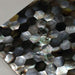 8mm Thickness Seamless Hexagon Natural Black Lip Mother Of Pearl Shell Mosaic Kitchen Bathroom Wall Tile MOPN013 - My Building Shop