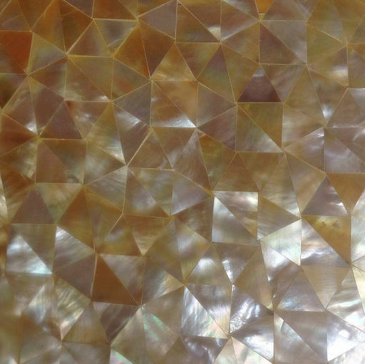 8mm Thickness Triangle Seamless Gold Lip Mother Of Pearl Shell Mosaic Kitchen Backsplash Bathroom Wall Board Tile MOPSL087 - My Building Shop