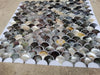 2mm Thickness Fish Scale Black Lip Shell Mosaic Mother Of Pearl Tile For Kitchen Backsplash Bathroom Wall MOP201129 - My Building Shop