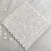 Pure White Herringbone Weaved Mother of Pearl Backsplash Tile Sea Shell Mosaic MOP0932 - My Building Shop